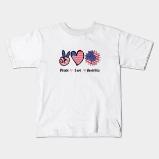 USA Independence Day Kids T-Shirt